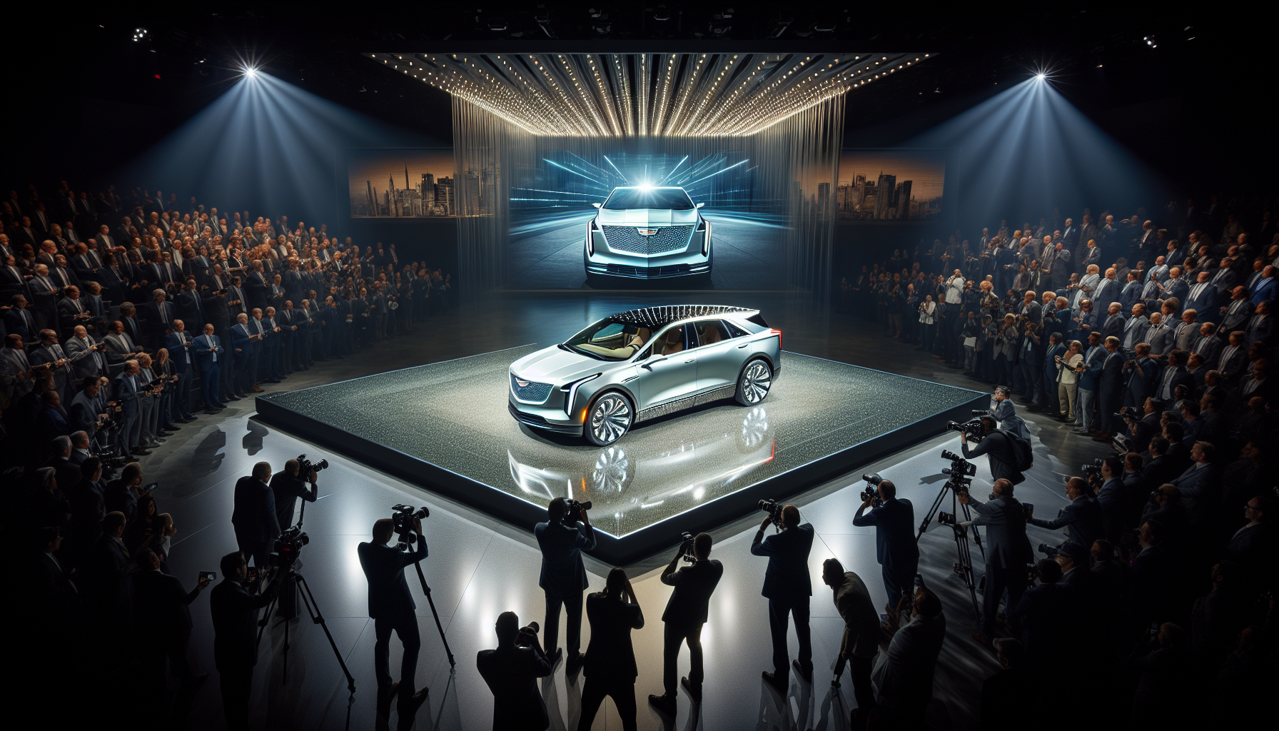  Cadillac sorprende con su nuevo modelo eléctrico de lujo 
