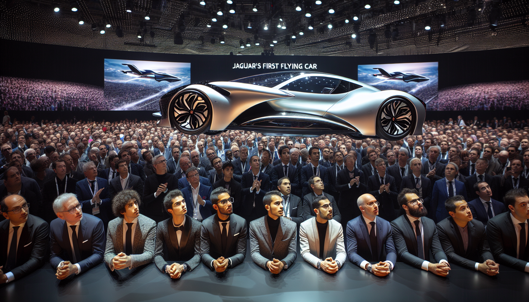  Jaguar presenta su primer auto volador en el Salón del Automóvil de Ginebra 