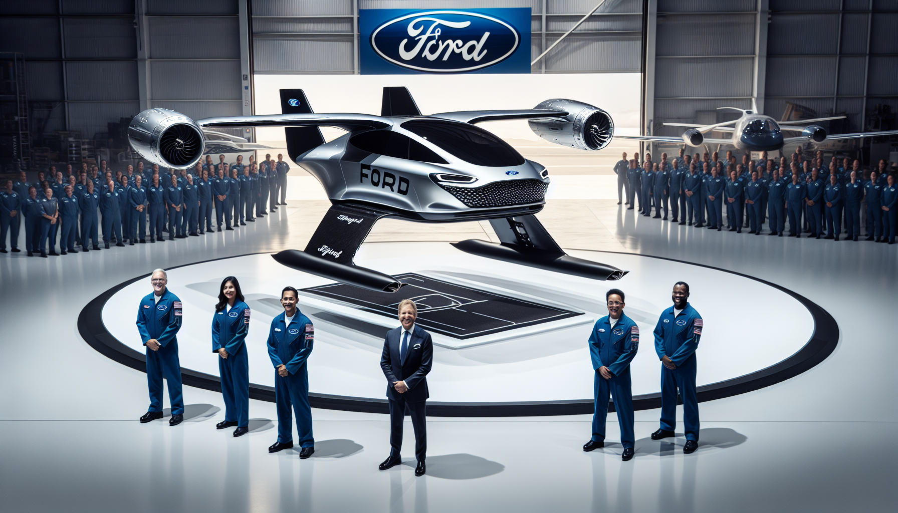  Ford lanza su primer auto volador 