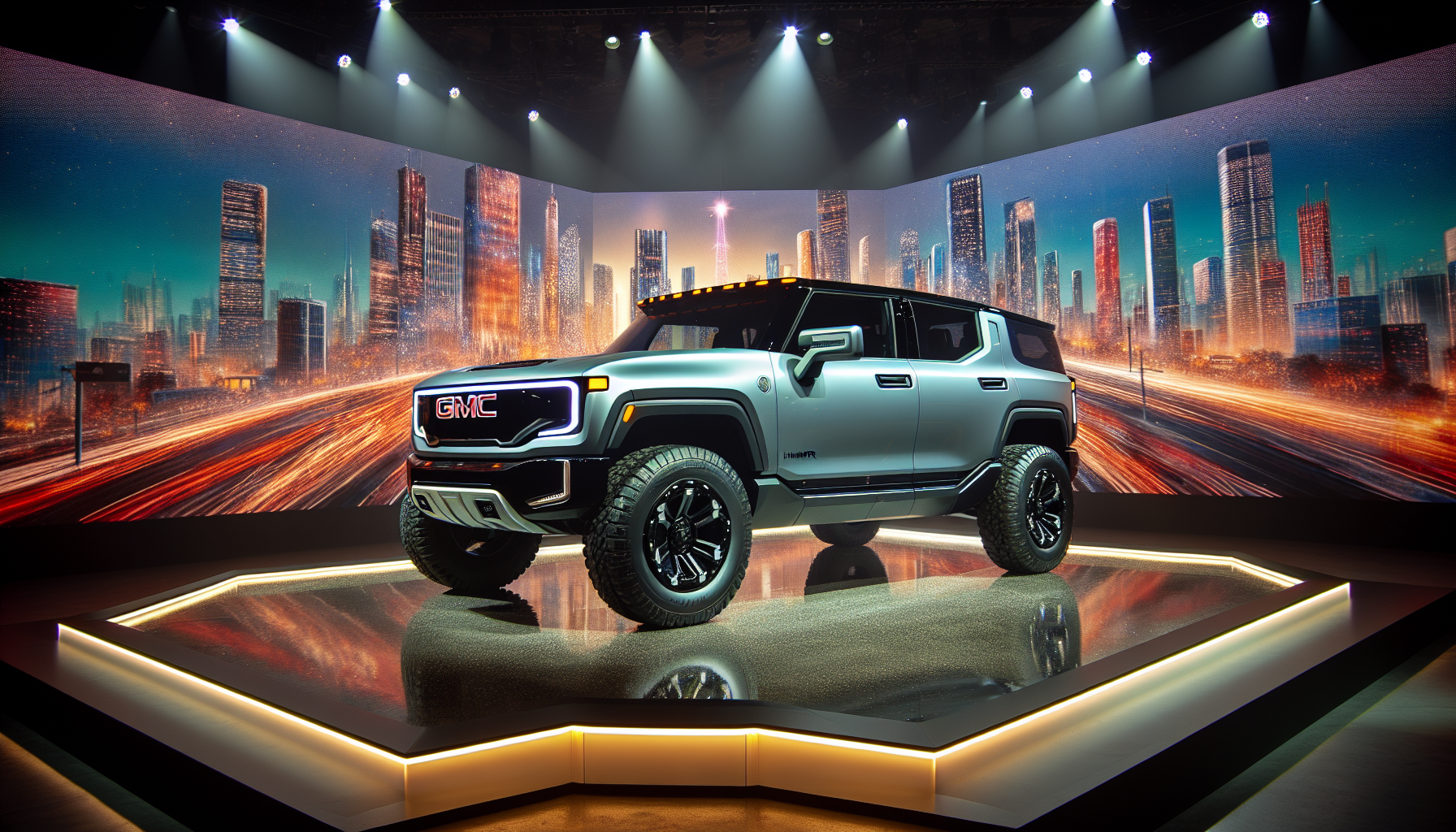  GMC presenta su nuevo modelo eléctrico: El GMC Hummer EV 2024 