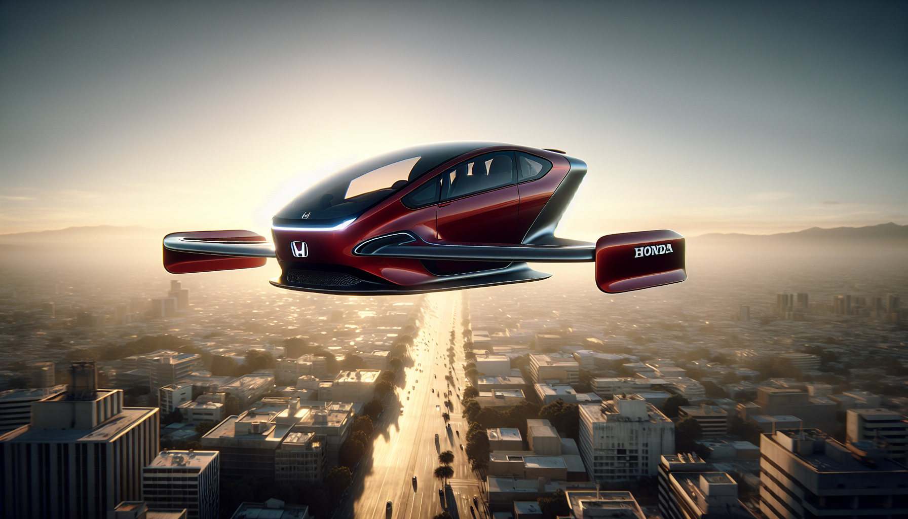  Honda lanza su primer auto volador completamente eléctrico 