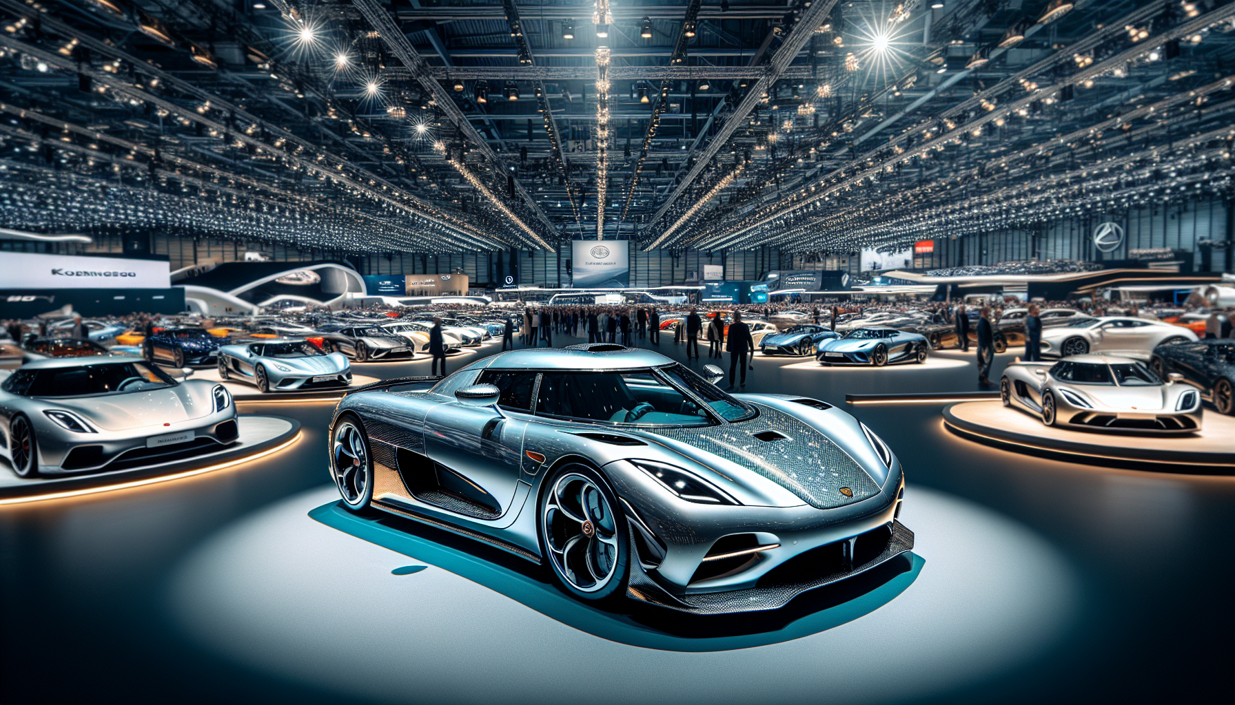  Koenigsegg deslumbra con su nuevo modelo híbrido en el Auto Show de Ginebra 