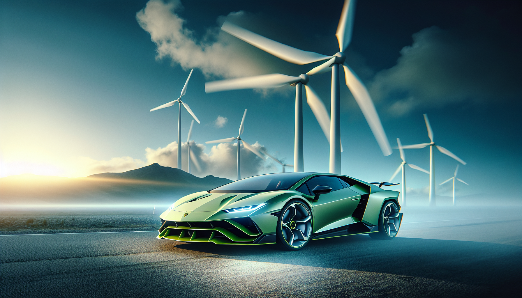  Lamborghini lanza su primer auto eléctrico: Un giro audaz hacia la sostenibilidad 