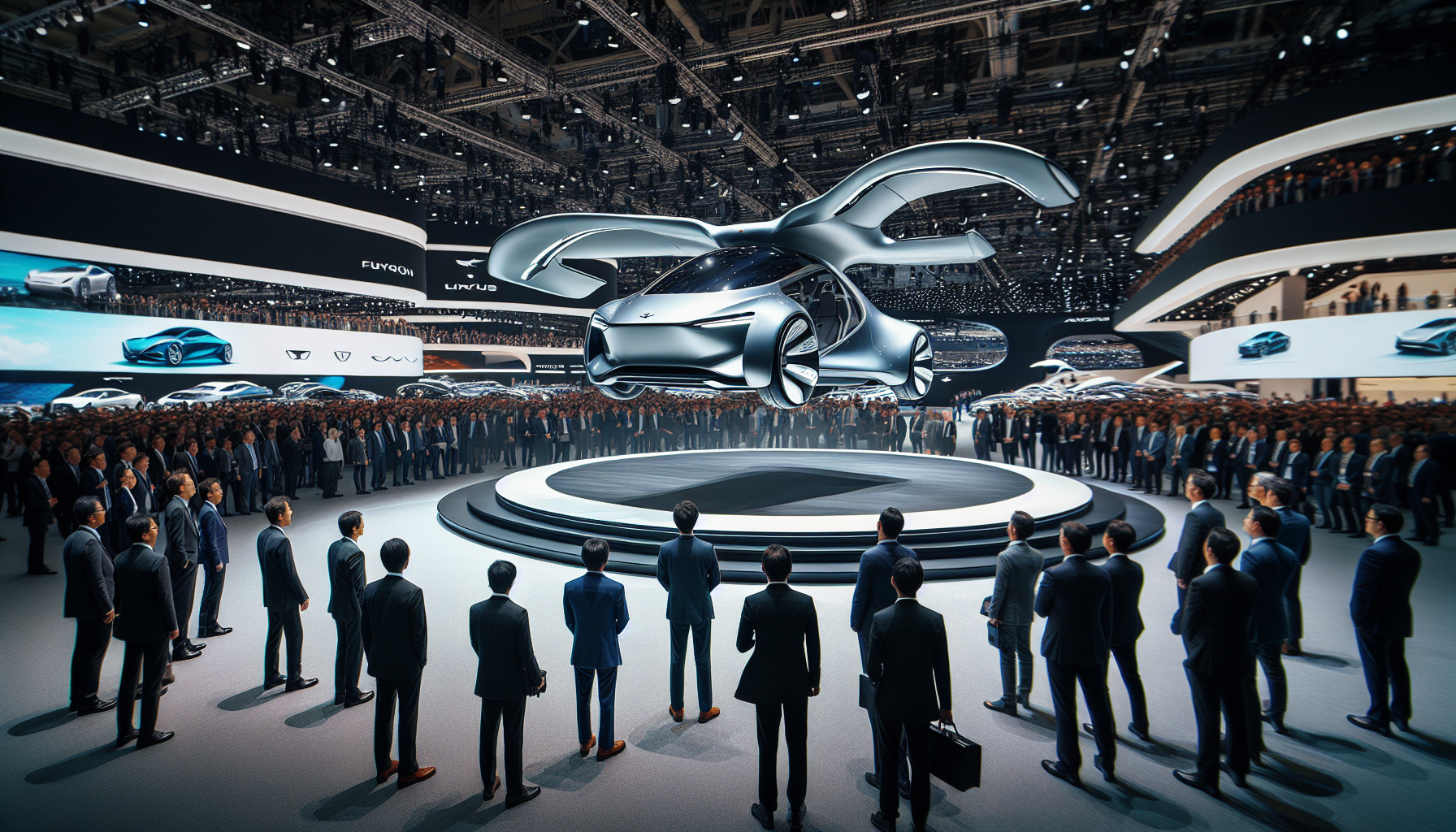  Lexus presenta su primer auto volador en el Auto Show de Ginebra 