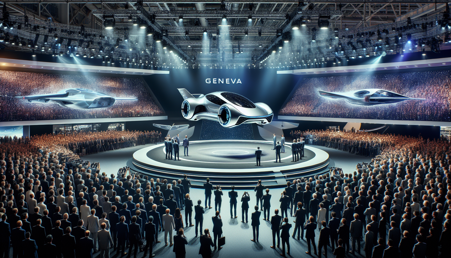  Lexus presenta su primer auto volador en el Auto Show de Ginebra 