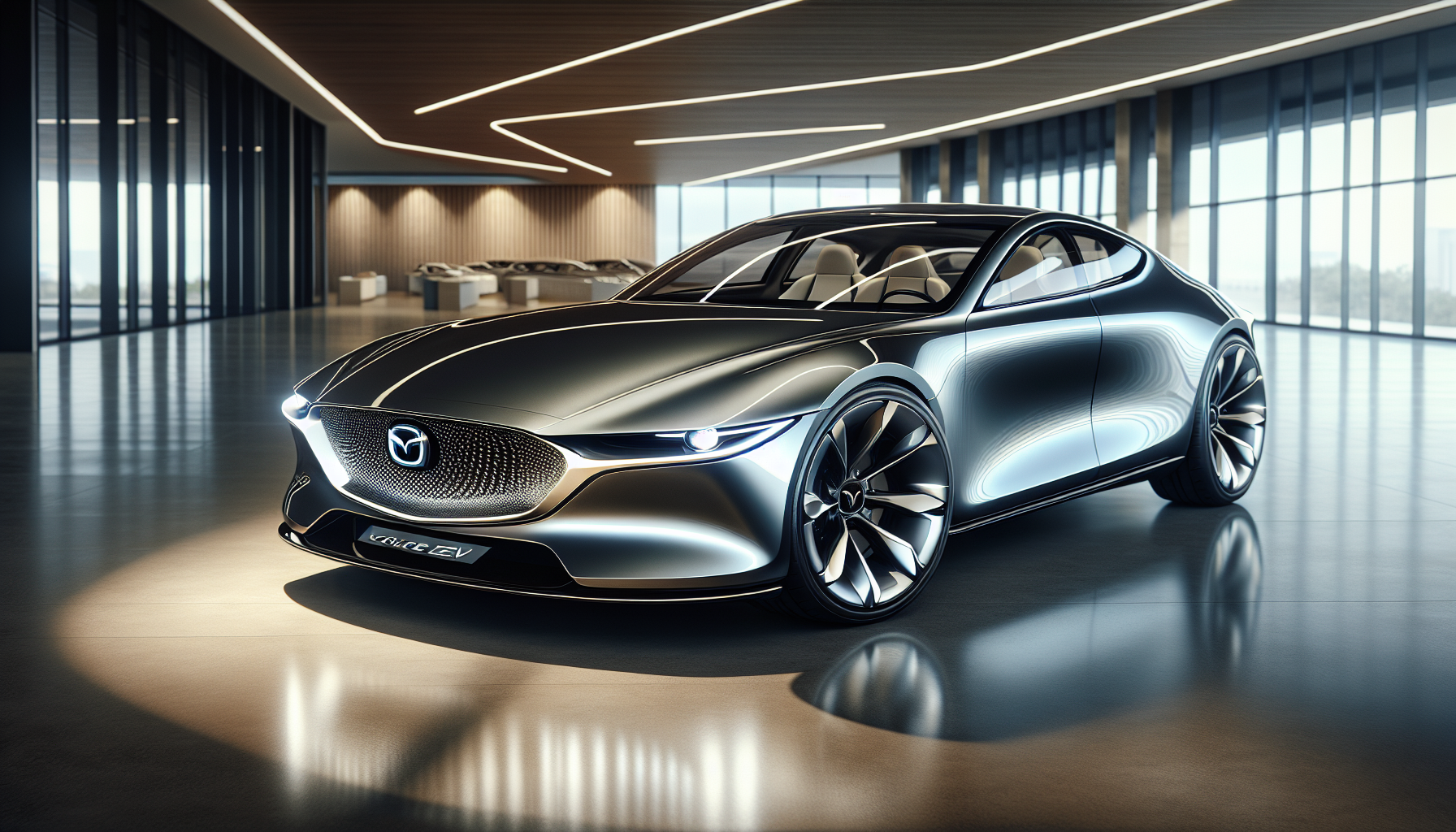 Mazda presenta su primer auto eléctrico de lujo: el Vision Coupe EV