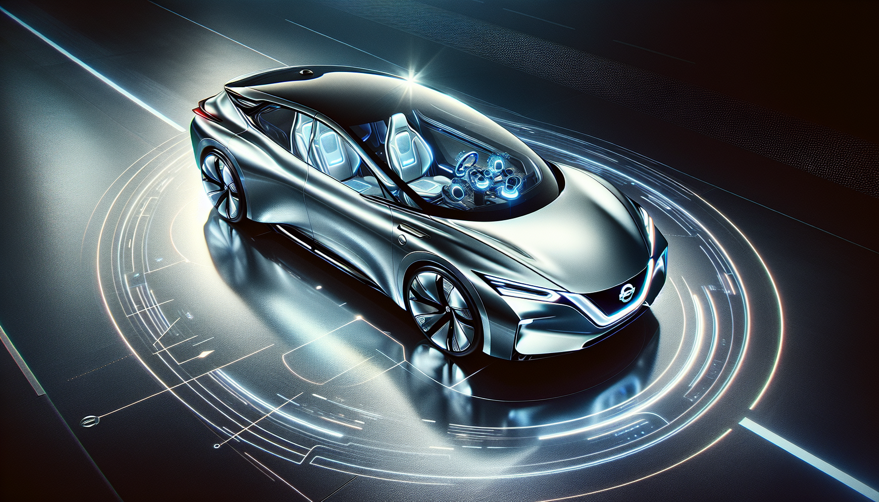  Nissan presenta su nuevo modelo eléctrico con tecnología de conducción autónoma 