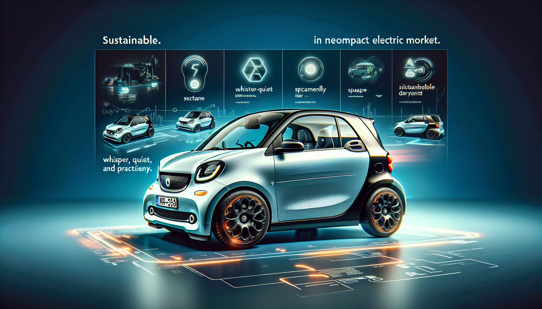 Smart presenta su nuevo modelo eléctrico, revolucionando el mercado de autos compactos