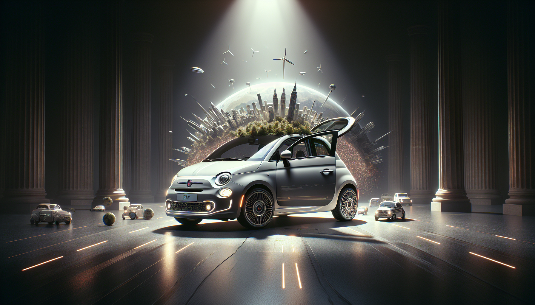 Fiat lanza su primer auto completamente eléctrico: El Fiat 500e