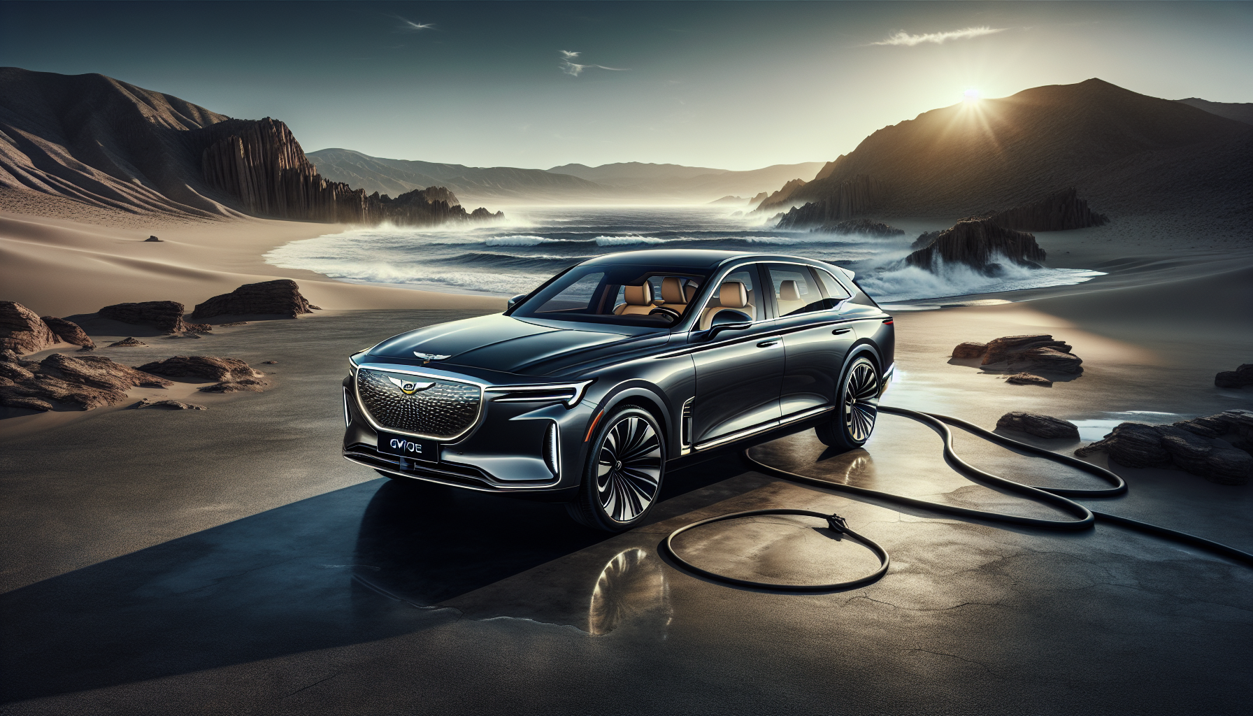 Genesis presenta su nuevo modelo eléctrico de lujo: El GV70e