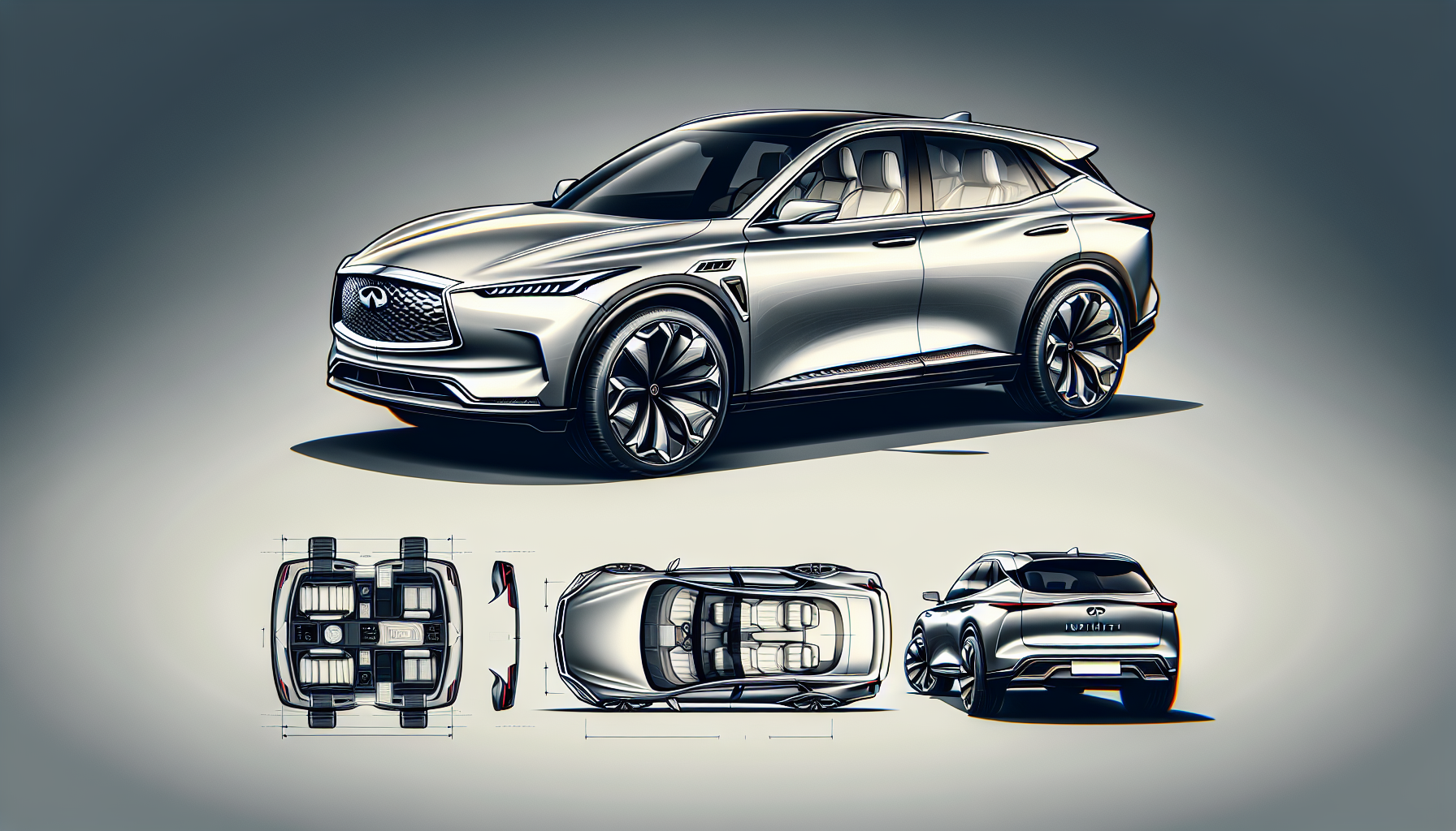 Infiniti presenta su nuevo modelo eléctrico de lujo: El Infiniti QX Inspiration