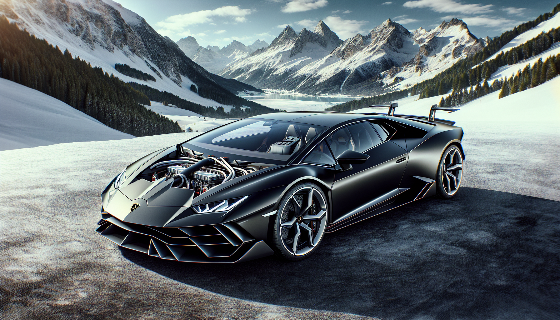 Lamborghini lanza su primer auto completamente eléctrico