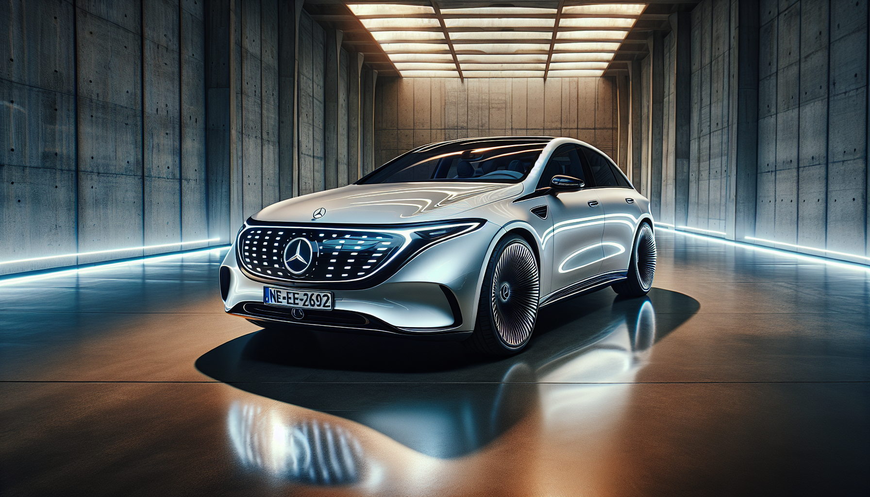 Mercedes-Benz presenta su nuevo modelo eléctrico de lujo: El EQS