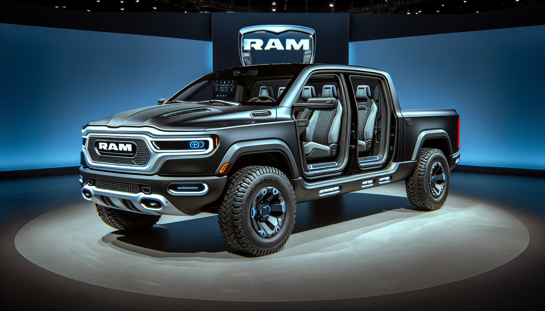 RAM presenta su nueva pick-up eléctrica: una revolución en el mundo automotriz