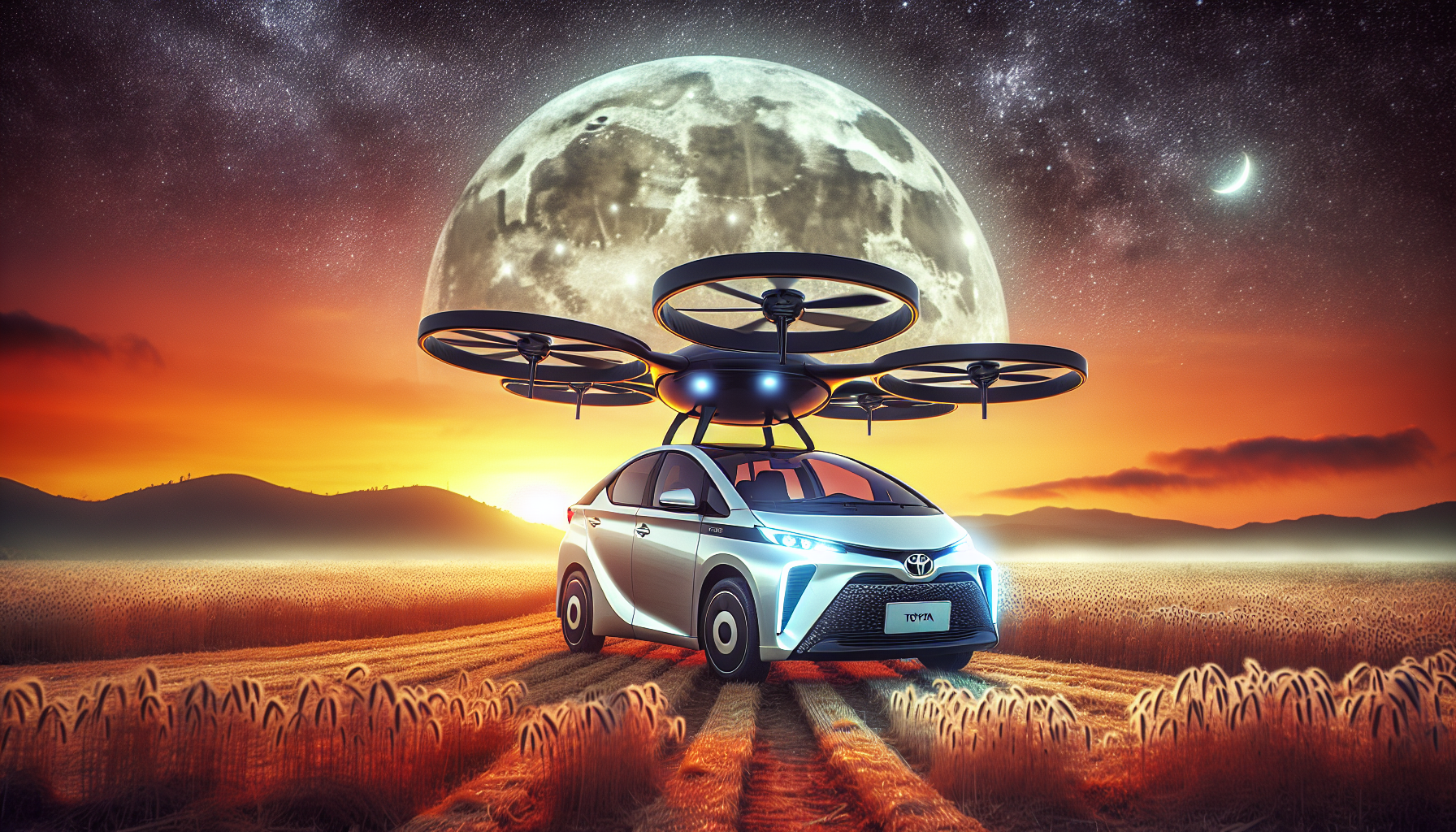 Toyota lanza su primer auto volador