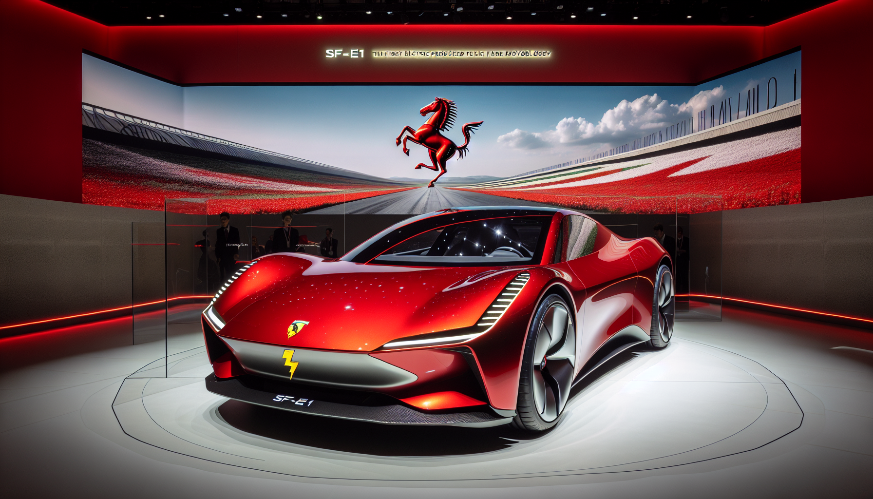  Ferrari lanza su primer auto eléctrico: El SF-E1 