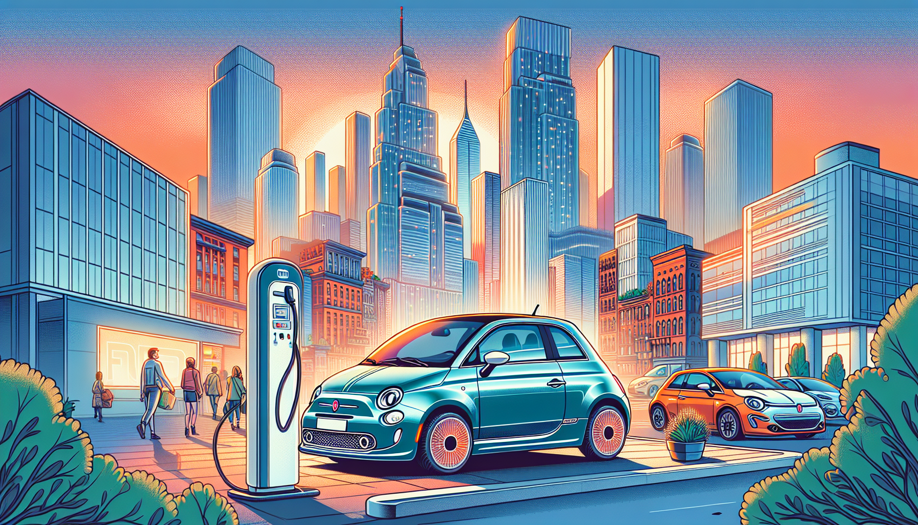  Fiat presenta su nuevo modelo eléctrico: El Fiat 500e 