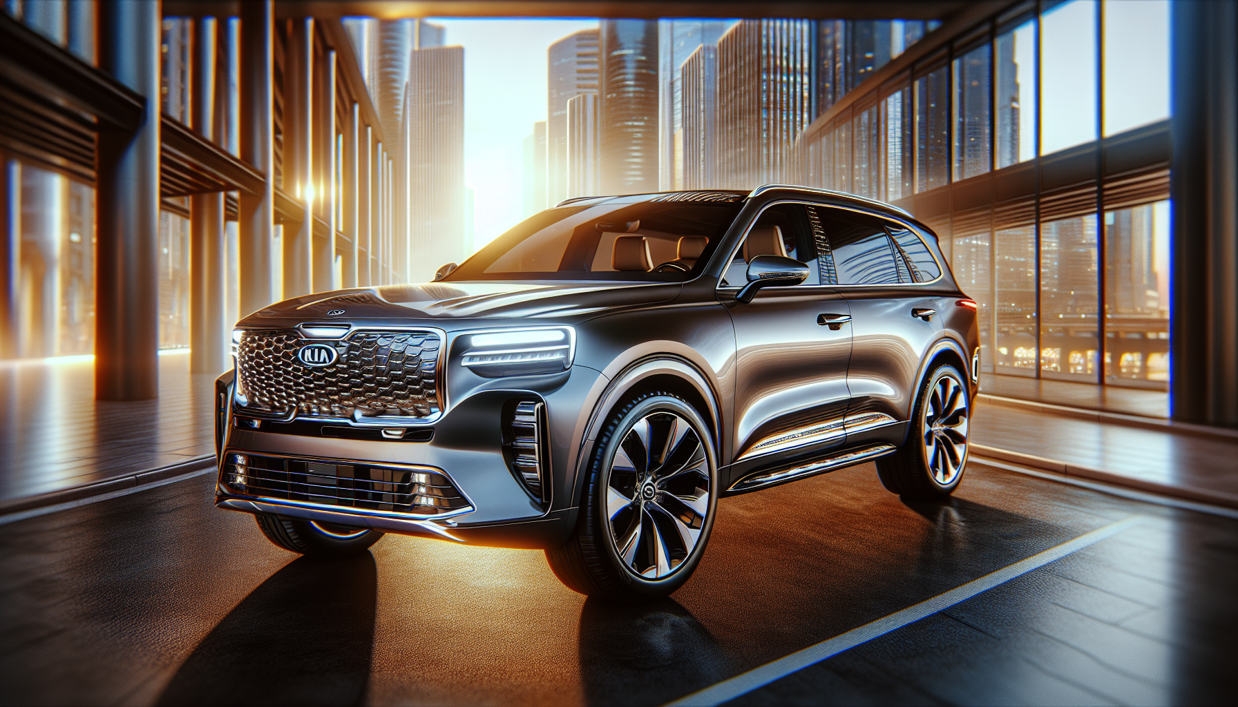  Kia sorprende con su nuevo SUV de lujo 